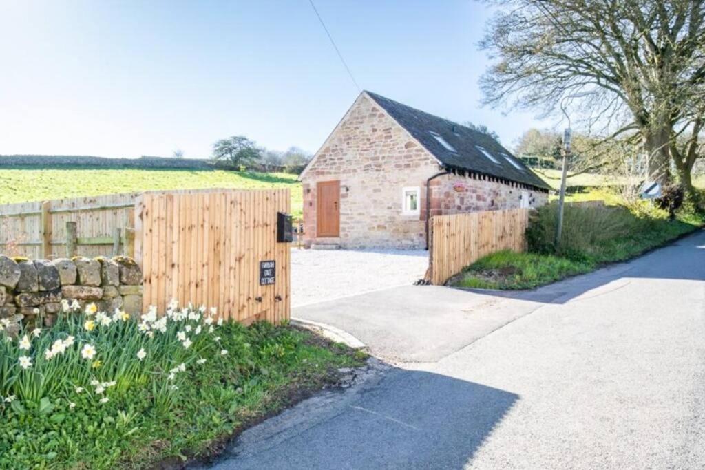 Hazelwood Luxury Detached Peak District Stone Barn - Dog Friendlyヴィラ エクステリア 写真